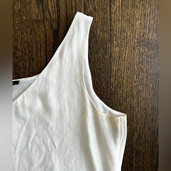 Lafayette 148 100% Silk Ivory Sleeveless Camisole - Picture 2 of 7